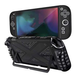 Funda Nintendo Switch 2 Silicona Agarre Dividido Antigolpes